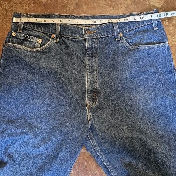 Vintage Levi’s 505 Jeans Mens 36 Regular Fit Straight Leg Red Tab Blue Denim - Picture 6 of 10